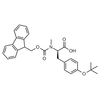 (R)-2-((((9H-Fluoren-9-yl)methoxy)carbonyl)(methyl)amino)-3-(4-(tert-butoxy)phenyl)propanoic acid