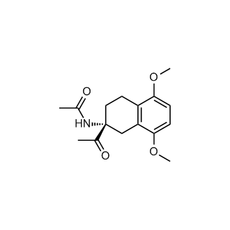 (R)-N-(2-Acetyl-5,8-dimethoxy-1,2,3,4-tetrahydronaphthalen-2-yl)acetamide