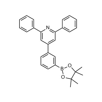 2,6-Diphenyl-4-(3-(4,4,5,5-tetramethyl-1,3,2-dioxaborolan-2-yl)phenyl)pyridine