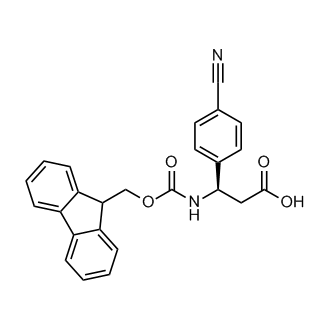 (R)-3-((((9H-Fluoren-9-yl)methoxy)carbonyl)amino)-3-(4-cyanophenyl)propanoic acid
