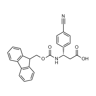 (S)-3-((((9H-Fluoren-9-yl)methoxy)carbonyl)amino)-3-(4-cyanophenyl)propanoic acid