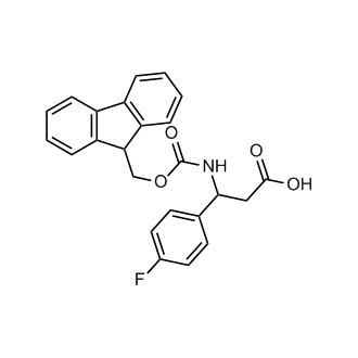3-((((9H-Fluoren-9-yl)methoxy)carbonyl)amino)-3-(4-fluorophenyl)propanoic acid