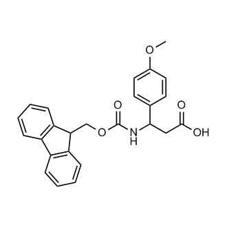 3-((((9H-Fluoren-9-yl)methoxy)carbonyl)amino)-3-(4-methoxyphenyl)propanoic acid