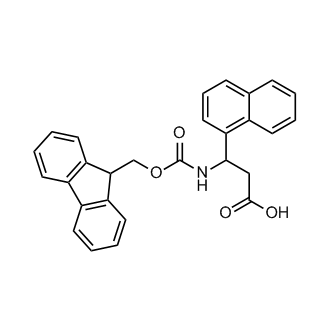 3-((((9H-Fluoren-9-yl)methoxy)carbonyl)amino)-3-(naphthalen-1-yl)propanoic acid