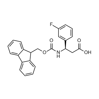 (R)-3-((((9H-Fluoren-9-yl)methoxy)carbonyl)amino)-3-(3-fluorophenyl)propanoic acid