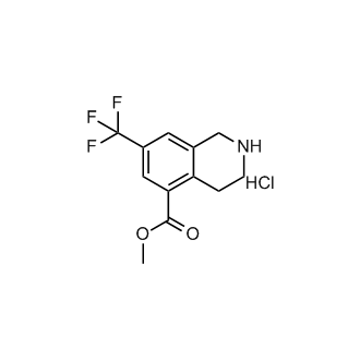 Methyl 7-(trifluoromethyl)-1,2,3,4-tetrahydroisoquinoline-5-carboxylate hydrochloride