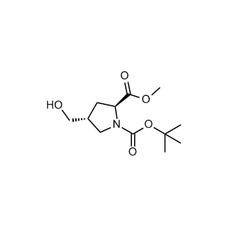 1-tert-Butyl 2-methyl (2S,4R)-4-(hydroxymethyl)pyrrolidine-1,2-dicarboxylate