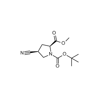 (2S,4S)-1-tert-Butyl 2-methyl 4-cyanopyrrolidine-1,2-dicarboxylate