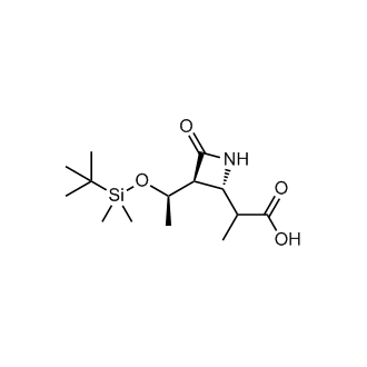 (R)-2-((2S,3S)-3-((R)-1-((tert-Butyldimethylsilyl)oxy)ethyl)-4-oxoazetidin-2-yl)propanoic acid
