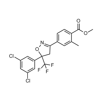 Methyl 4-(5-(3,5-dichlorophenyl)-5-(trifluoromethyl)-4,5-dihydroisoxazol-3-yl)-2-methylbenzoate