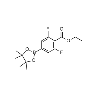 2,6-Difluoro-4-(4,4,5,5-tetramethyl-1,3,2-dioxaborolan-2-yl)-benzoic acid ethyl ester