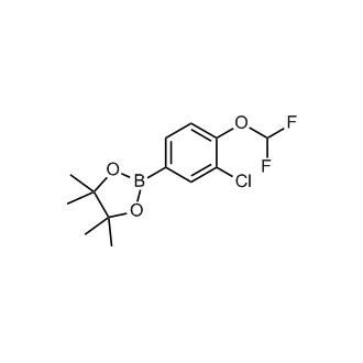 2-(3-Chloro-4-(difluoromethoxy)phenyl)-4,4,5,5-tetramethyl-1,3,2-dioxaborolane