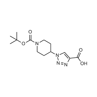 1-(1-(tert-Butoxycarbonyl)piperidin-4-yl)-1H-1,2,3-triazole-4-carboxylic acid