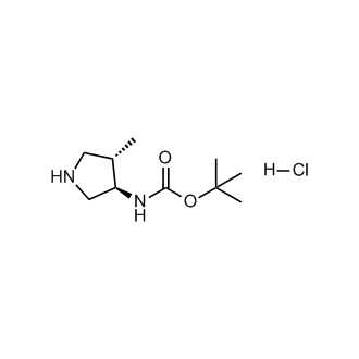 tert-Butyl (3R,4S)-4-methylpyrrolidin-3-ylcarbamate hydrochloride