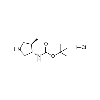 tert-Butyl (3S,4R)-4-methylpyrrolidin-3-ylcarbamate hydrochloride