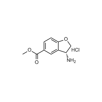 (R)-Methyl 3-amino-2,3-dihydrobenzofuran-5-carboxylate hydrochloride