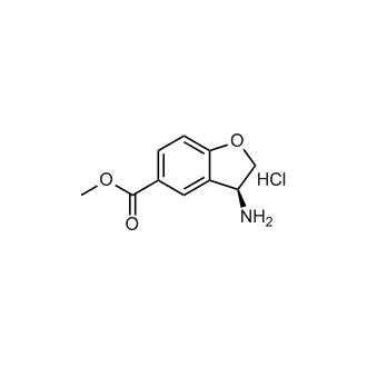 Methyl (S)-3-amino-2,3-dihydrobenzofuran-5-carboxylate hydrochloride