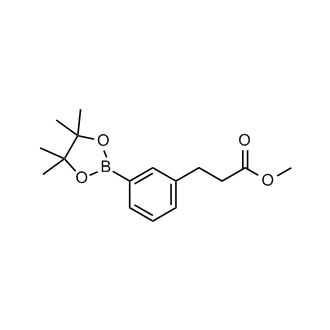 Methyl 3-(3-(4,4,5,5-tetramethyl-1,3,2-dioxaborolan-2-yl)phenyl)propanoate