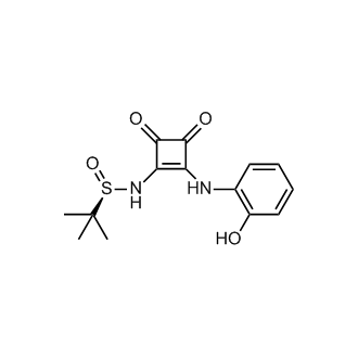 (R)-N-(2-((2-Hydroxyphenyl)amino)-3,4-dioxocyclobut-1-en-1-yl)-2-methylpropane-2-sulfinamide