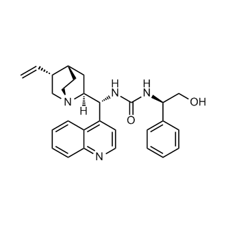 1-((R)-2-Hydroxy-1-phenylethyl)-3-((S)-quinolin-4-yl((1S,2S,4S,5R)-5-vinylquinuclidin-2-yl)methyl)urea