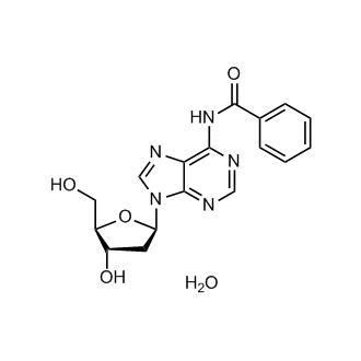 N-(9-((2R,4S,5R)-4-Hydroxy-5-(hydroxymethyl)tetrahydrofuran-2-yl)-9H-purin-6-yl)benzamide hydrate