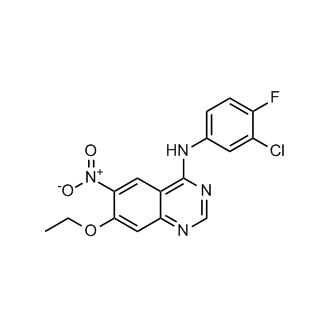 N-(3-Chloro-4-fluorophenyl)-7-ethoxy-6-nitroquinazolin-4-amine (Afatinib Impurity)