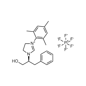 (S)-3-(1-Hydroxy-3-phenylpropan-2-yl)-1-mesityl-4,5-dihydro-1H-imidazol-3-ium hexafluorophosphate(V)