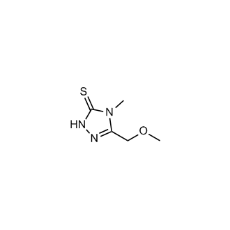 5-(Methoxymethyl)-4-methyl-2,4-dihydro-3H-1,2,4-triazole-3-thione