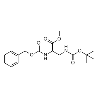 (R)-Methyl 2-(((benzyloxy)carbonyl)amino)-3-((tert-butoxycarbonyl)amino)propanoate