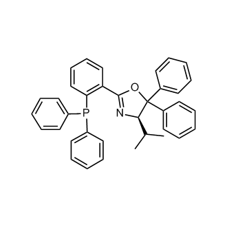 (R)-2-(2-(Diphenylphosphanyl)phenyl)-4-isopropyl-5,5-diphenyl-4,5-dihydrooxazole