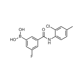 (3-((2-Chloro-4-methylphenyl)carbamoyl)-5-fluorophenyl)boronic acid