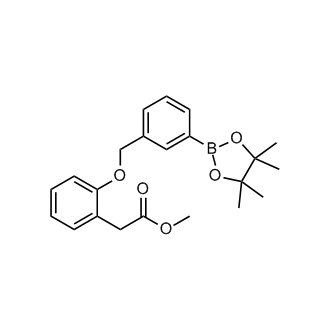 Methyl 2-(2-((3-(4,4,5,5-tetramethyl-1,3,2-dioxaborolan-2-yl)benzyl)oxy)phenyl)acetate