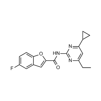 N-(4-Cyclopropyl-6-ethylpyrimidin-2-yl)-5-fluorobenzofuran-2-carboxamide