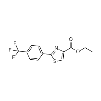 2-(4-Trifluoromethyl-phenyl)-thiazole-4-carboxylic acid ethyl ester