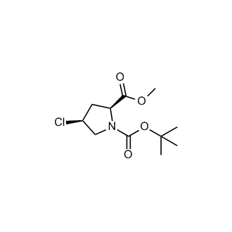 1-(1,1-Dimethylethyl) 2-methyl (2S,4S)-4-chloro-1,2-pyrrolidinedicarboxylate