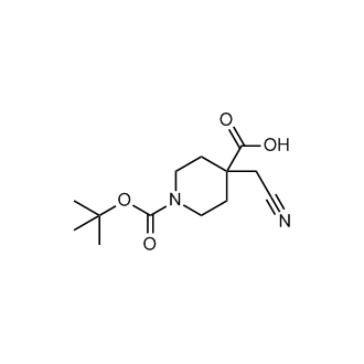 1-(tert-Butoxycarbonyl)-4-(cyanomethyl)piperidine-4-carboxylic acid