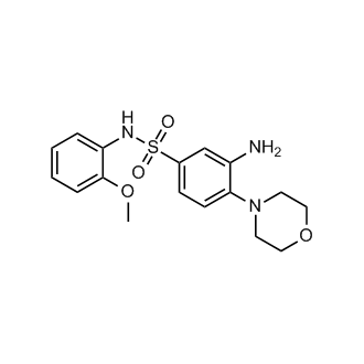3-Amino-N-(2-methoxyphenyl)-4-(morpholin-4-yl)benzene-1-sulfonamide
