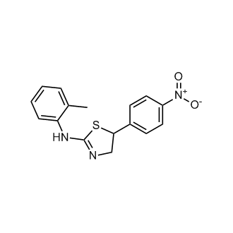 N-(2-Methylphenyl)-5-(4-nitrophenyl)-4,5-dihydro-1,3-thiazol-2-amine
