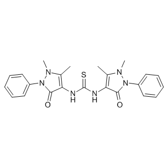 1,3-Bis(1,5-dimethyl-3-oxo-2-phenyl-2,3-dihydro-1H-pyrazol-4-yl)thiourea