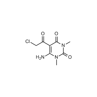 6-Amino-5-(2-chloroacetyl)-1,3-dimethyl-1,2,3,4-tetrahydropyrimidine-2,4-dione