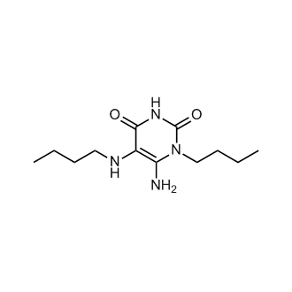 6-Amino-1-butyl-5-(butylamino)-1,2,3,4-tetrahydropyrimidine-2,4-dione