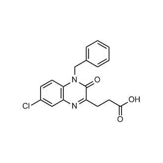 7-Chloro-3,4-dihydro-3-oxo-4-(phenylmethyl)-2-quinoxalinepropanoic acid