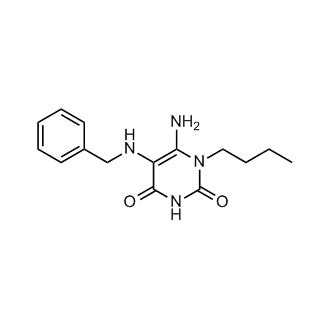 6-Amino-5-(benzylamino)-1-butyl-1,2,3,4-tetrahydropyrimidine-2,4-dione