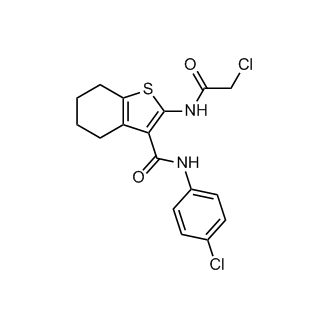 2-(2-Chloroacetamido)-N-(4-chlorophenyl)-4,5,6,7-tetrahydro-1-benzothiophene-3-carboxamide