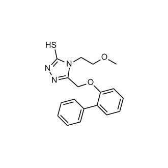 4-(2-Methoxyethyl)-5-(2-phenylphenoxymethyl)-4H-1,2,4-triazole-3-thiol