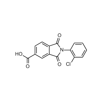 2-(2-Chlorophenyl)-2,3-dihydro-1,3-dioxo-1H-isoindole-5-carboxylic acid