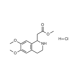 Methyl 2-(6,7-dimethoxy-1,2,3,4-tetrahydroisoquinolin-1-yl)acetate hydrochloride