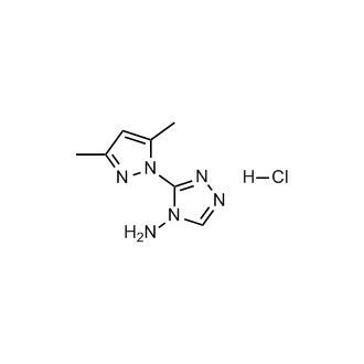 3-(3,5-Dimethyl-1h-pyrazol-1-yl)-4h-1,2,4-triazol-4-amine hydrochloride
