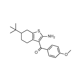 6-tert-Butyl-3-(4-methoxybenzoyl)-4,5,6,7-tetrahydro-1-benzothiophen-2-amine