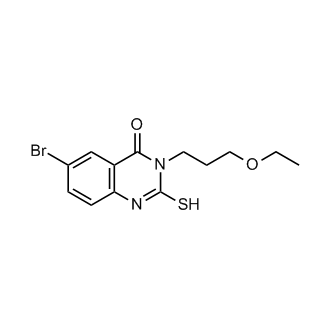 6-Bromo-3-(3-ethoxypropyl)-2-sulfanyl-3,4-dihydroquinazolin-4-one